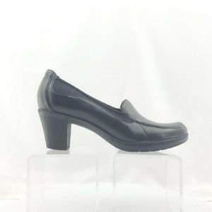 Clark's 9M Bendables 80427 Black Slip On Loafers